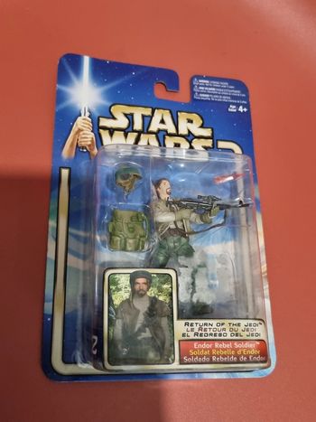 soldat rebel endor sous blister hasbro star wars