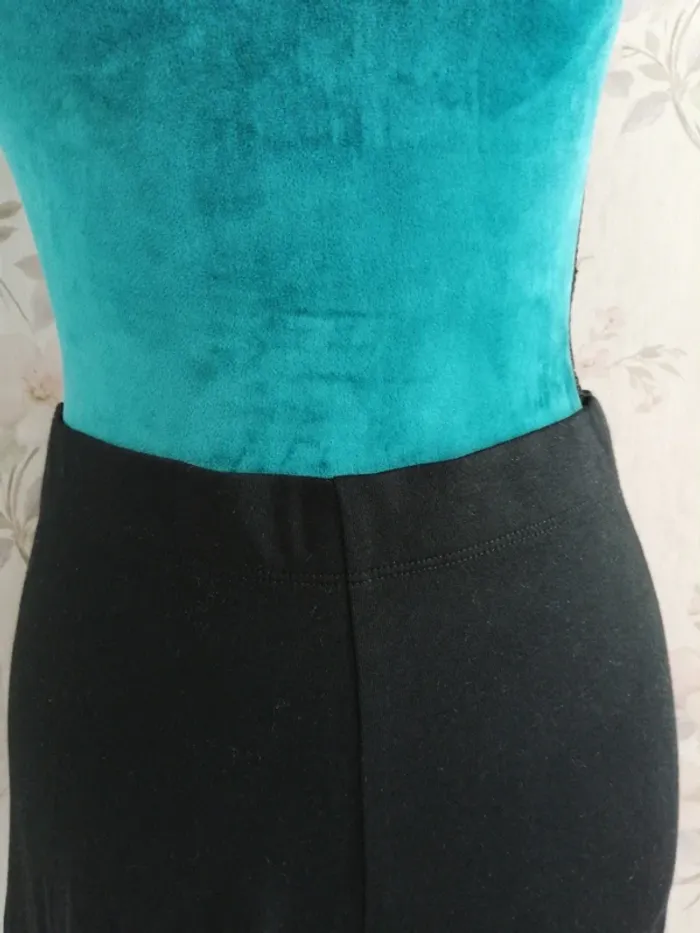 Legging de sport noir à message attitude blanc / esmara /(M-L) - photo numéro 3
