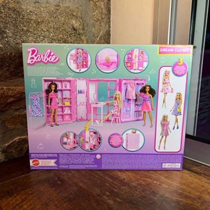 Dressing De Rêve Barbie 90cm neuf - photo numéro 2
