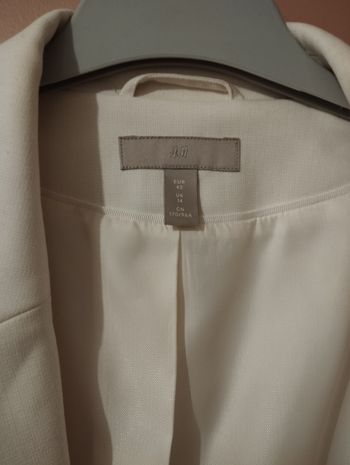 Veste tailleur blanche