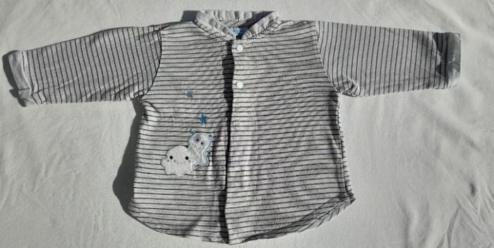 Pull coton elasthane