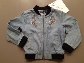 Blouson bombers 4ans Ikks fille