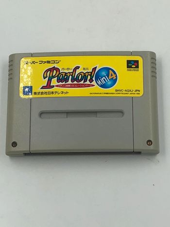 Jeu vidéo Parlor! Mini 4 sur console Nintendo Super Famicom