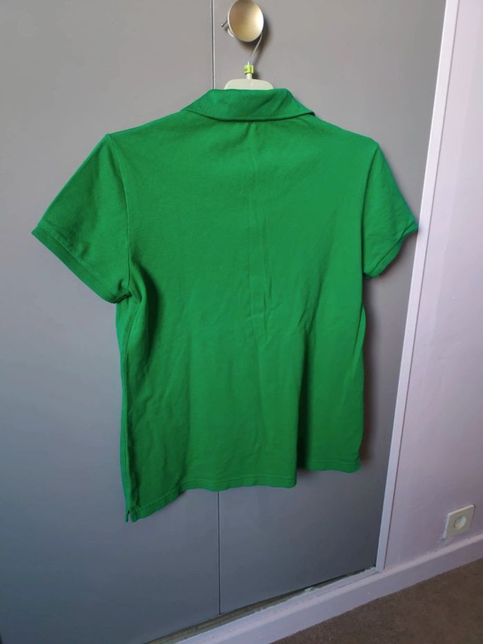 Polo Lacoste Vert taille 40 - photo numéro 4