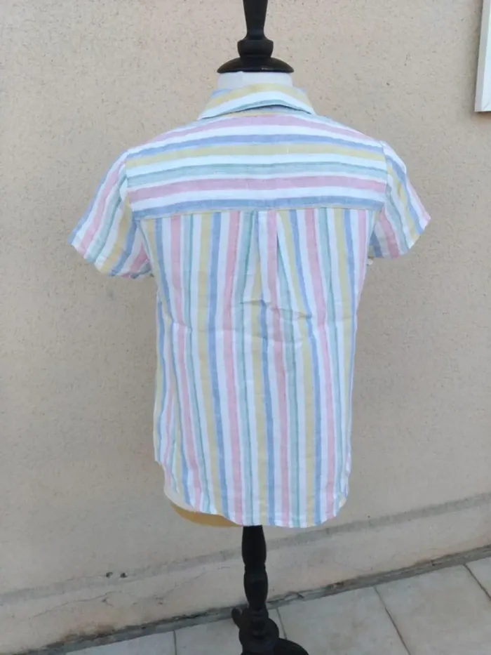 Blouse Caroll t40 100%lin - photo numéro 6
