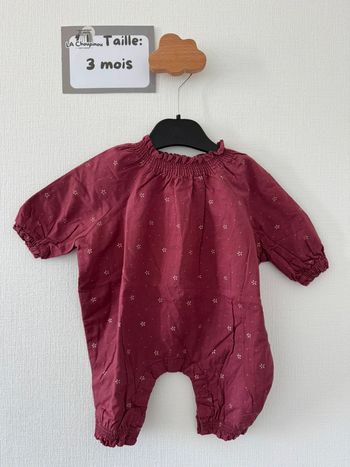 Barboteuse - taille 3 mois 🌸