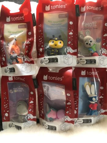 Lot de 6 Tonies à partir de 3 ans