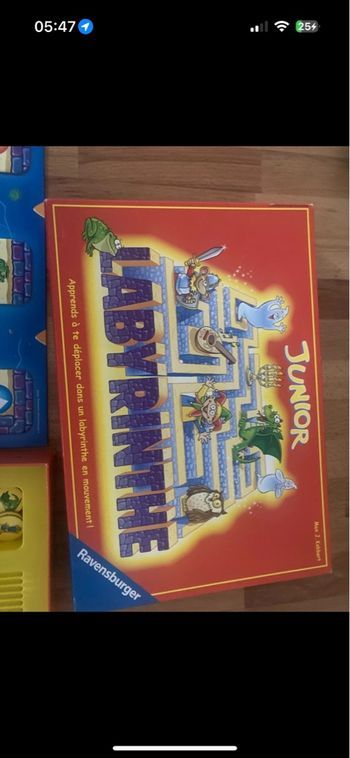 Jeu de société labyrinthe junior