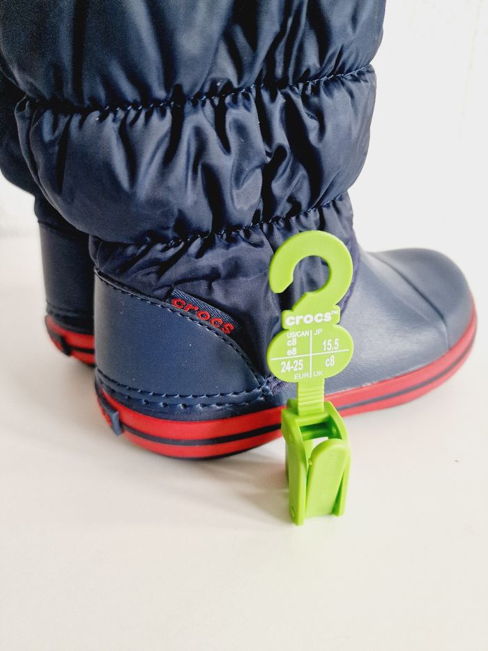 Crocs - Bottes chaudes de pluie et d'hiver, doublée de duvet - 24/25 - Neuves ! - photo numéro 10