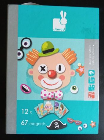 Jeu magnétique book de janod dès 5 ans