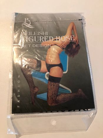Bas résille femme lingerie sexy