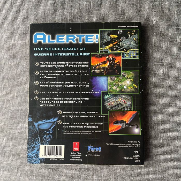 Guide officiel StarCraft FR - photo numéro 2