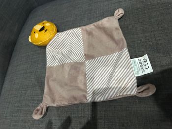 Doudou mouchoir ours