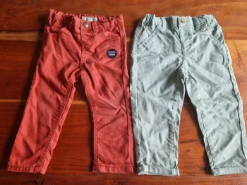 Lot de 2 pantalons 24mois