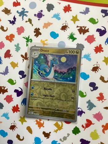 carte Pokémon draco reverse 148/165 EV3.5 collection 151 FR neuf