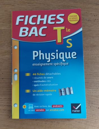 Fiches BAC Tle S \ physique