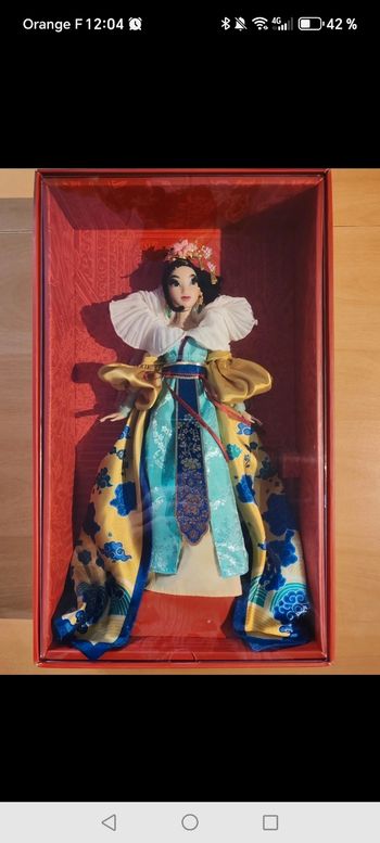 Mulan Enchanted Elegance Collection – Neuve & Scellée – Édition Limitée Disney et Mattel