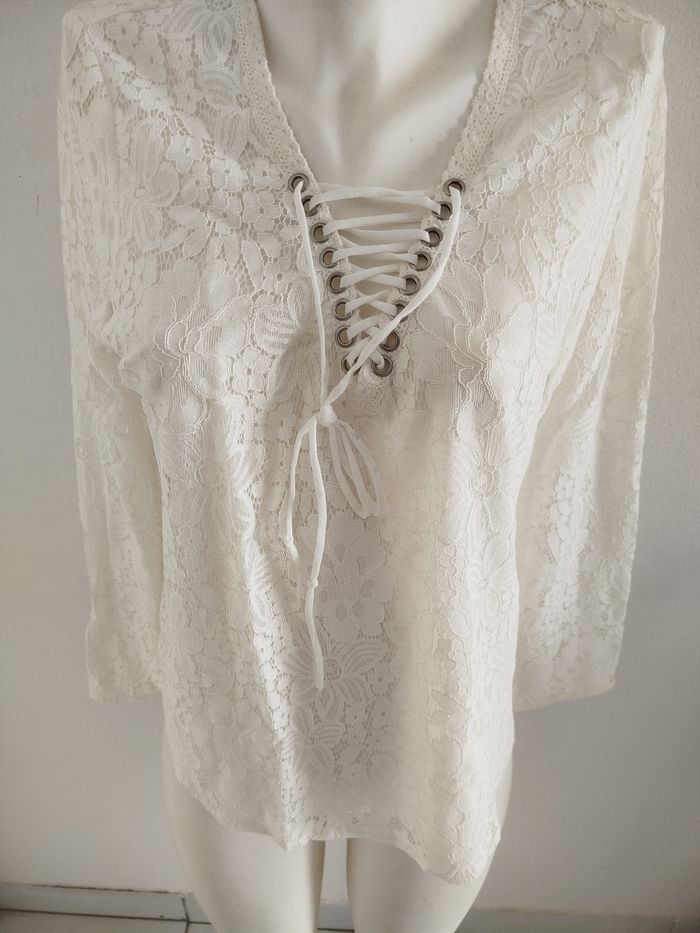 #kytieM/Flemme. Tunique blouse taille M/L - photo numéro 2