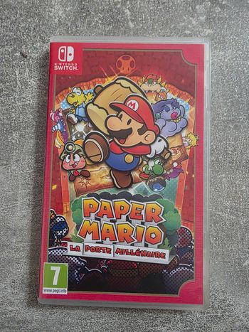 Jeu Mario paper et la porte millenaire