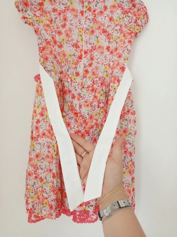 Robe d'été à fleurs vintage fille w - photo numéro 6