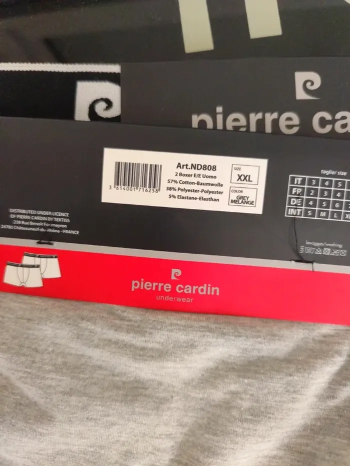 Lots de 2 boxers pierre cardin - photo numéro 4