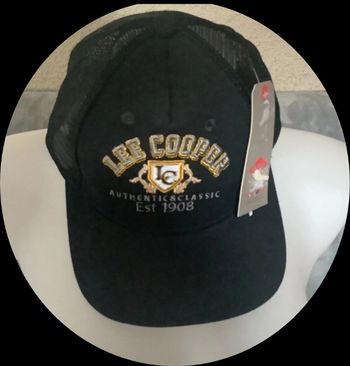 Casquette noire Lee Cooper 
