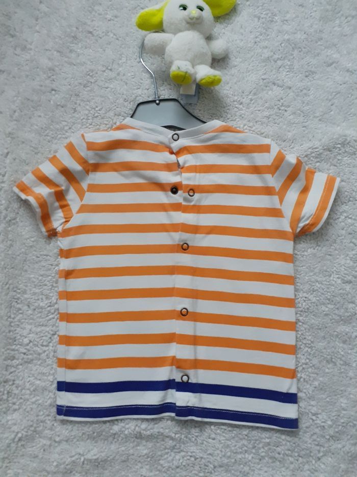 T shirt rayé 18 mois Catimini - photo numéro 4