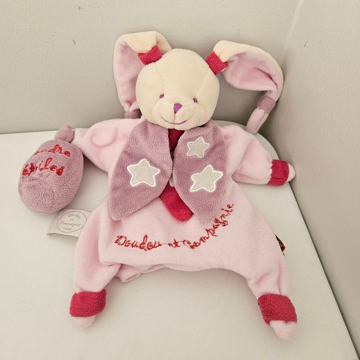 Doudou et compagnie lapin poudre d'étoiles