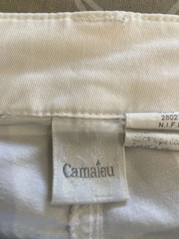 Pantalon blanc camaïeu - photo numéro 3