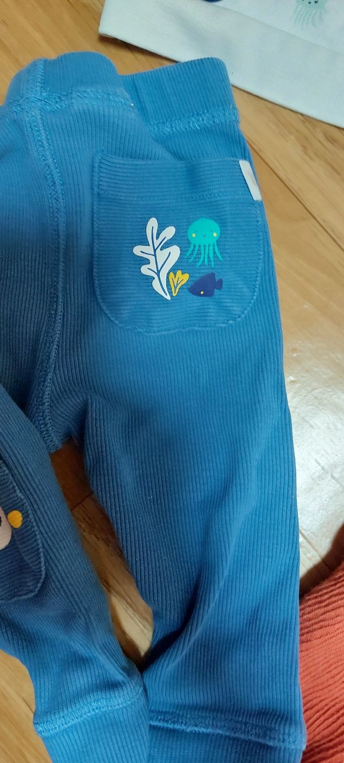 Lot de 2 ensembles sergent major 9mois - photo numéro 2