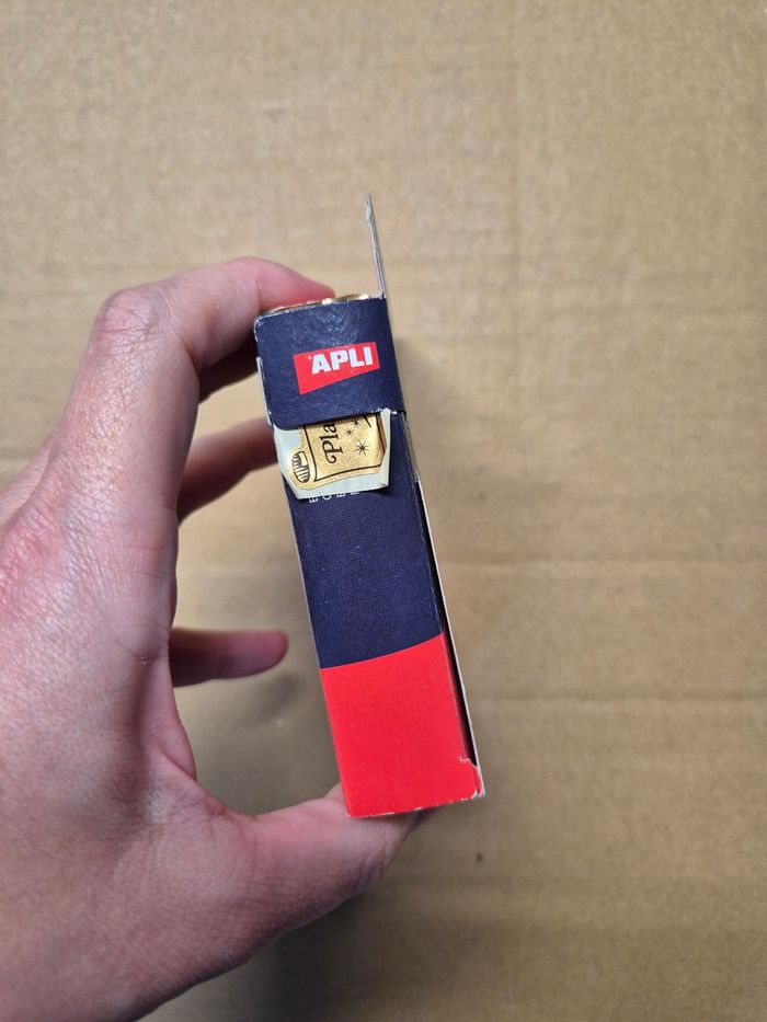 Rouleau 1000 étiquettes APLI "Plaisir d'offrir" - photo numéro 3