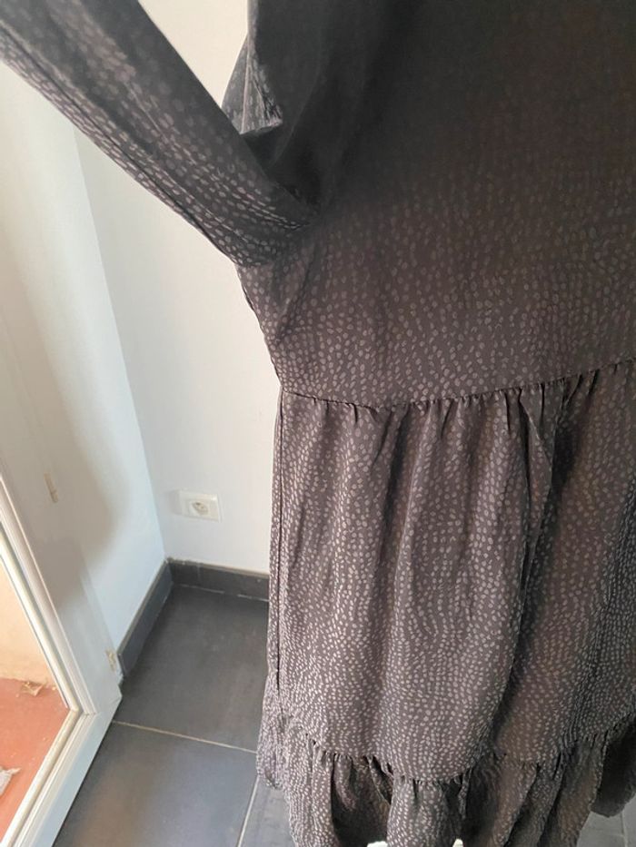 Robe baby doll Camaïeu noire taille 38 - photo numéro 7