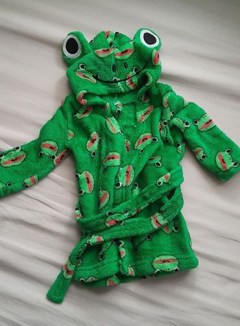 Peignoir grenouille 🐸 mixte 3-6mois