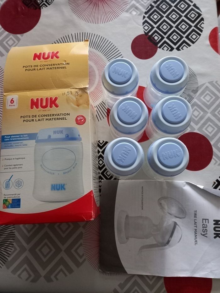 Lot tire-lait et pot de conservation - photo numéro 2