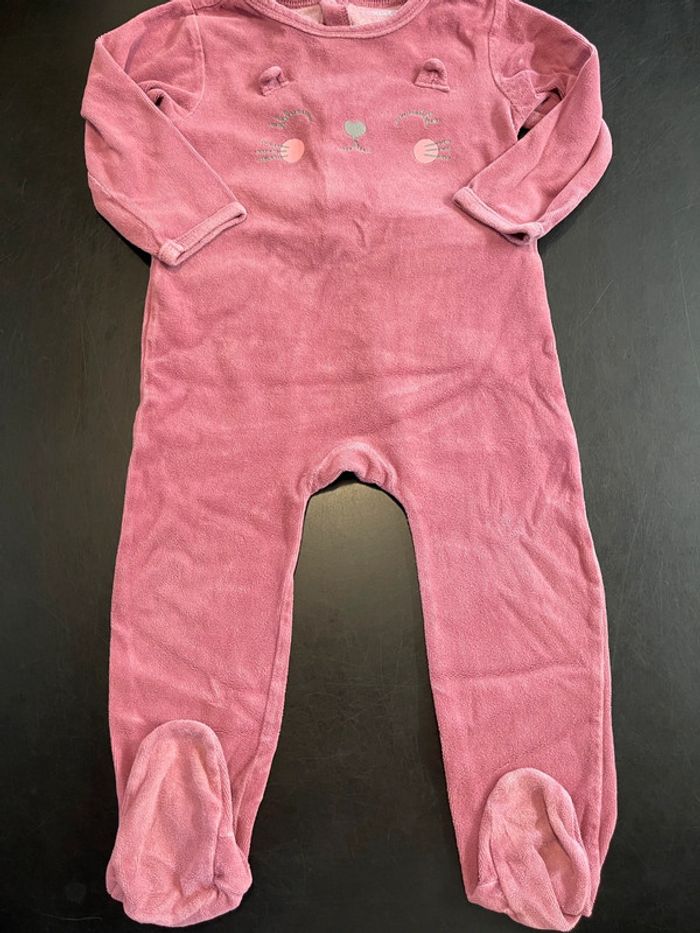Pyjama velours 36 mois