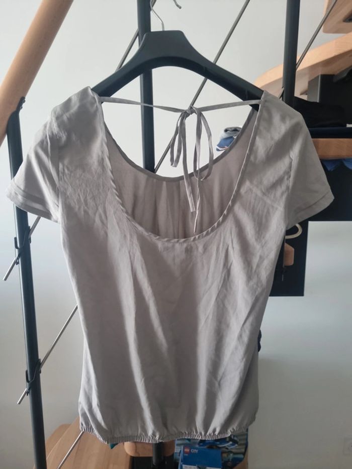 Tee-shirt blouse - photo numéro 4