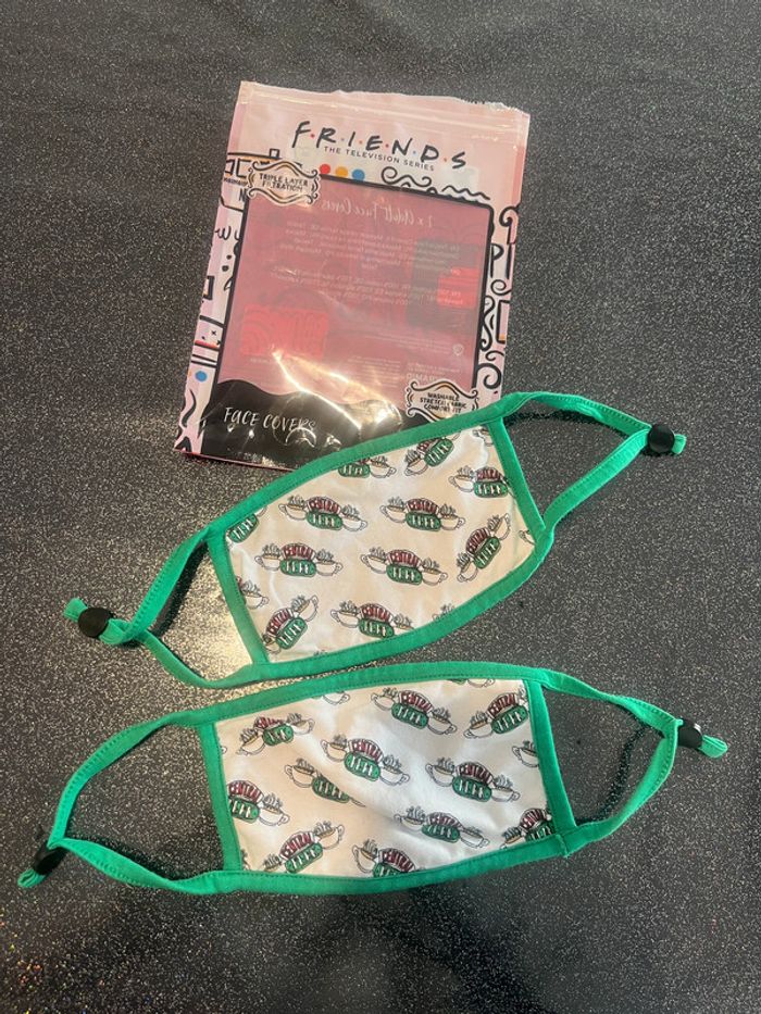 Lot de 2 masques Friends