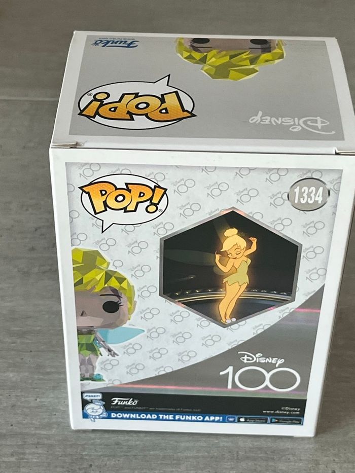 Figurine Funko Pop la fée clochette Disney 100 - photo numéro 5