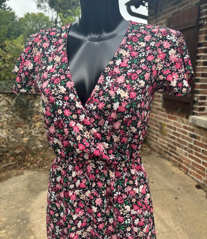 Robe à motif floral – Taille 36 – Liz Devy - photo numéro 2