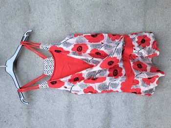 Tunique coquelicot