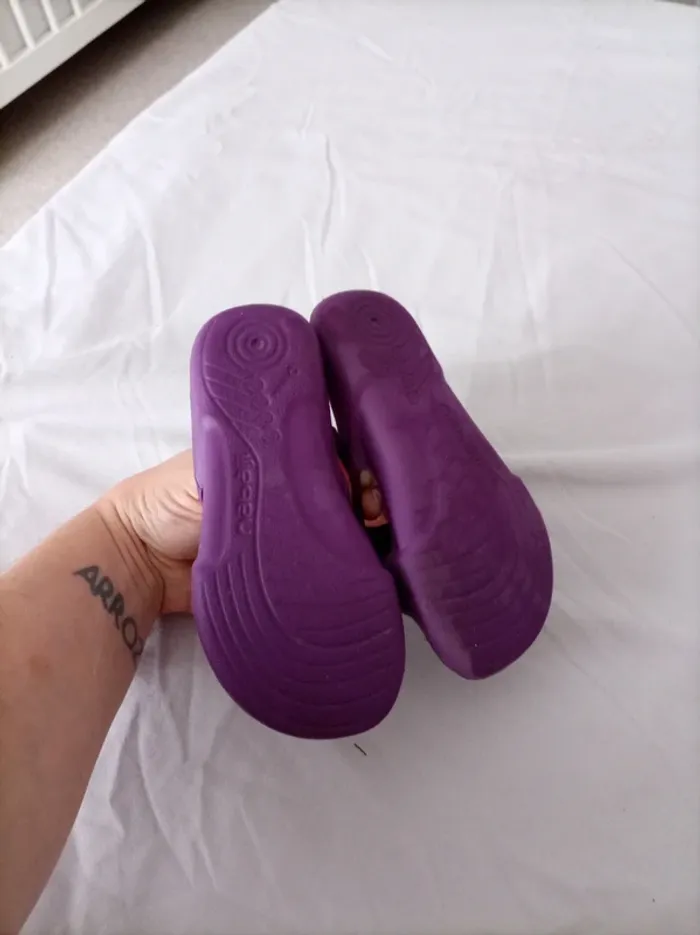 Sandales violette - photo numéro 3