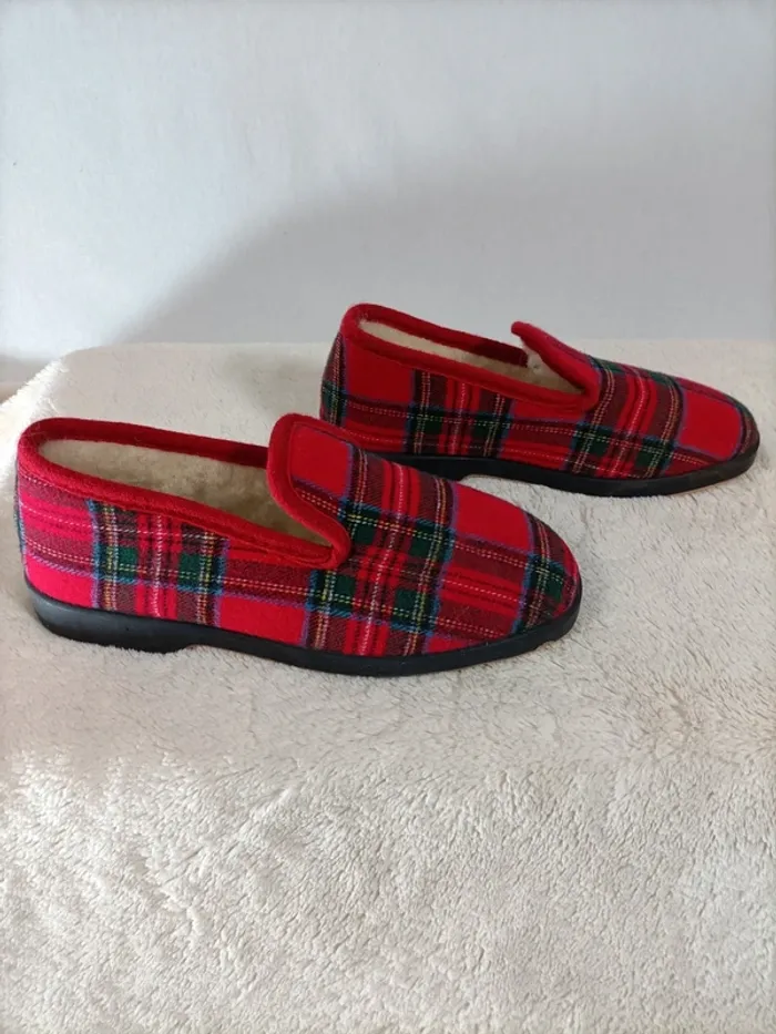 Chaussons charentaises " ouf! " Doublure laine Taille 38 Mixte - photo numéro 5