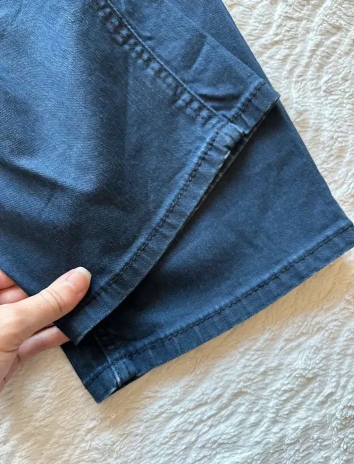 Jean Levi’s homme 541 Athletic taper regular straight droit W39 L34 48/50 XL/2XL enduit bleu marine - photo numéro 6