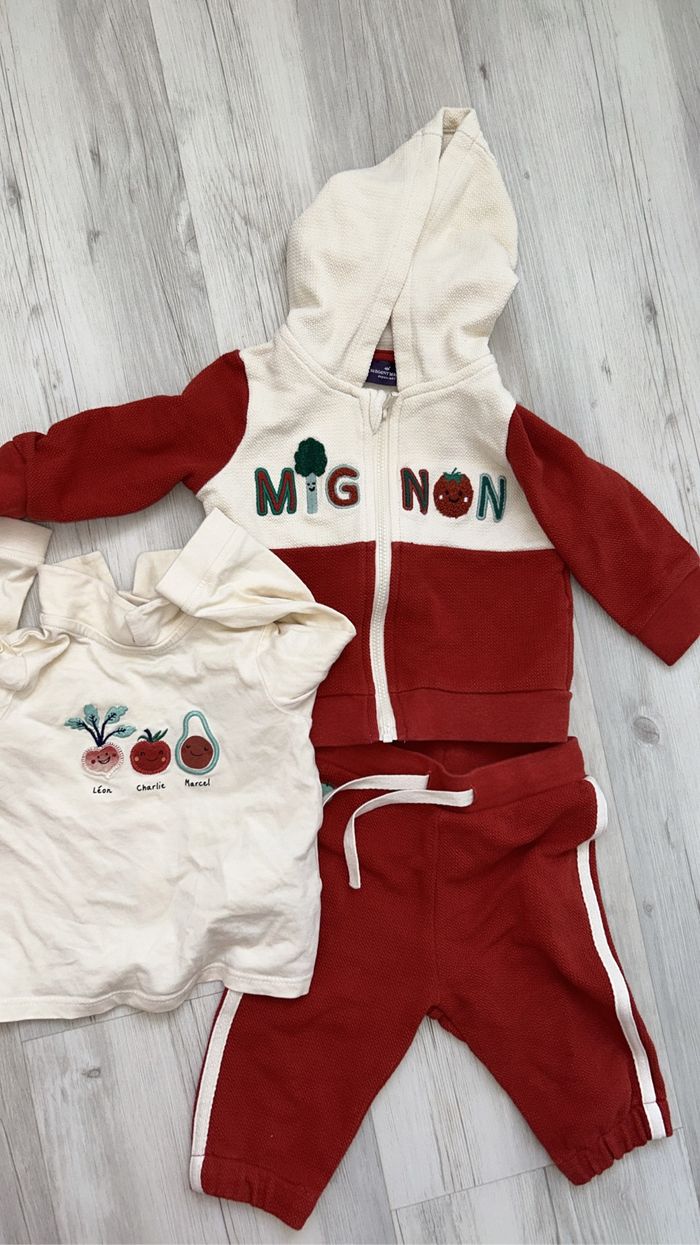 Ensemble bébé garçon sergent Major 6mois