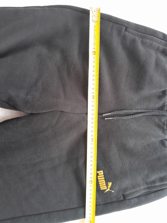 Beau pantalon de jogging imprimé doré et Puma - photo numéro 10