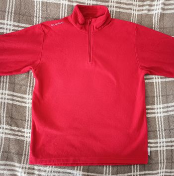 Polaire Rouge Unisexe - 14 Ans / Decathlon-Quechua