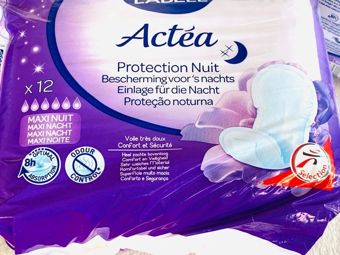 Lot 2 packs de serviettes protection Actéa Maxi Nuit Labell - photo numéro 3