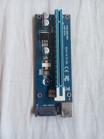 Adaptateur PCI express pour carte graphique