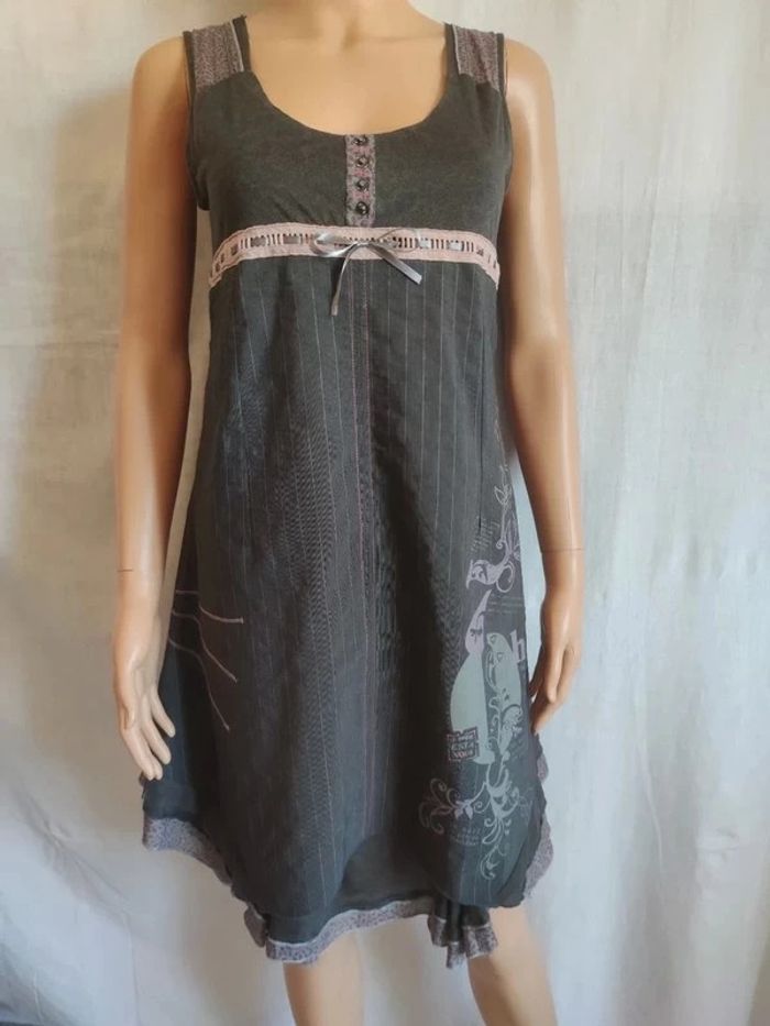 Robe asymétrique sans manches / Chasuble T. 42 La Mode Est À Vous / LMV - photo numéro 3