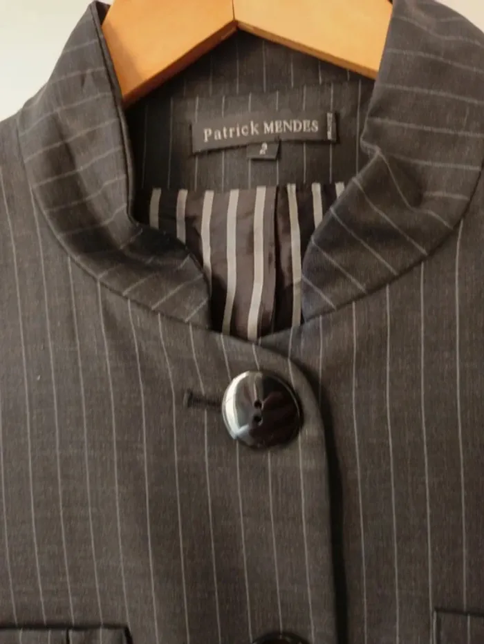 Blazer Patrick Mendes vintage t.36 laine - photo numéro 2